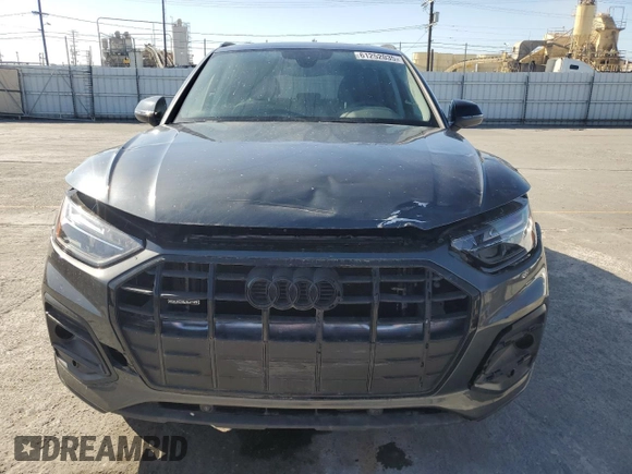 2024 Audi Q5 Premium Plus with VIN WA1BBAFY9R2063776, listed as a Copart auction lot 61252035 with 2,813 mi miles and Salvage title. Bid and sale history available at DreamBid. Image 5.