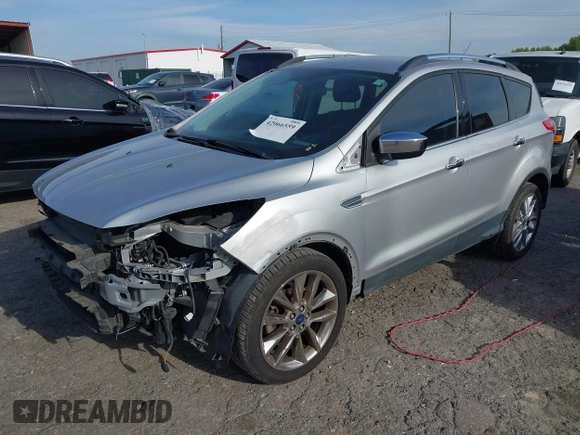 2016 Ford Escape SE with VIN 1FMCU0GX1GUB29903, listed as a IAAI auction lot 42066559 with 156,689 mi miles and . Bid and sale history available at carsss.com. Image 2.