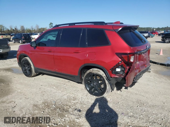 2024 Honda Passport Black Edition with VIN 5FNYF8H8XRB001214, listed as a Copart auction lot 87203914 with 23,124 mi miles and Salvage title. Bid and sale history available at DreamBid. Image 2.