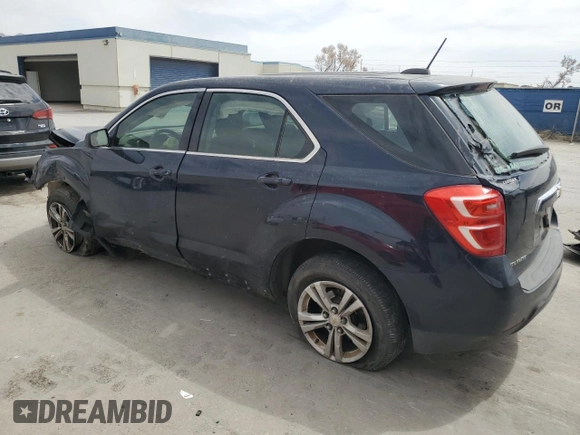 2017 Chevrolet Equinox LS with VIN 2GNALBEK7H6103363, listed as a Copart auction lot 51004595 with 238,552 mi miles and Salvage Title. Bid and sale history available at DreamBid. Image 2.