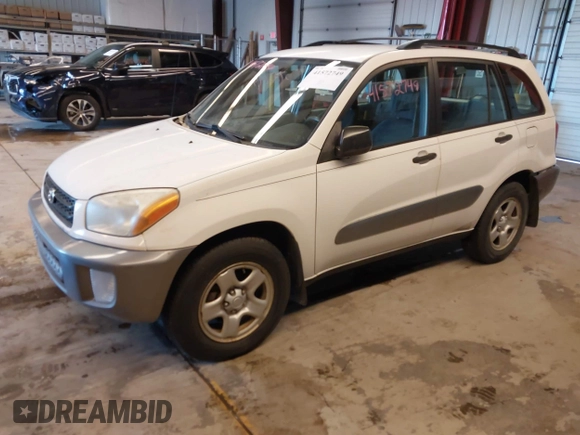 2003 Toyota RAV4 with VIN JTEGH20V830112592, listed as a IAAI auction lot 41572749 with 177,484 mi miles. Bid and sale history available at carsss.com. Image 2.