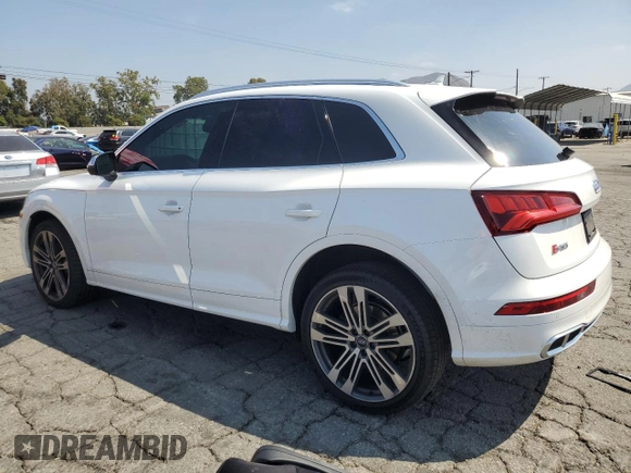 2020 Audi SQ5 Premium with VIN WA1A4AFY6L2014676, listed as a Copart auction lot 68656803 with 24,018 mi miles. Bid and sale history available at carsss.com. Image 2.