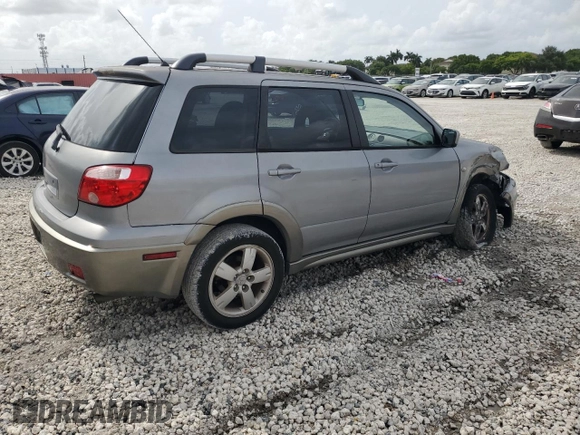 2005 Mitsubishi Outlander XLS with VIN JA4LX41F55U038885, listed as a Copart auction lot 69919634 with 226,563 mi miles and Salvage Title. Bid and sale history available at carsss.com. Image 3.