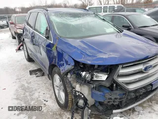 2015 Ford Edge SEL with VIN 2FMTK3J85FBB17198, listed as a IAAI auction lot 41388073 with 168,206 mi miles. Bid and sale history available at carsss.com. Image 6.