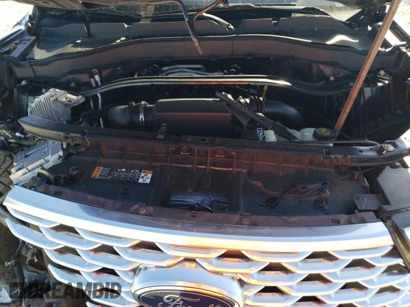 2021 Ford Explorer Platinum with VIN 1FM5K8HC0MGC27274, listed as a Copart auction lot 47003315 with 43,333 mi miles and Salvage Title. Bid and sale history available at carsss.com. Image 12.