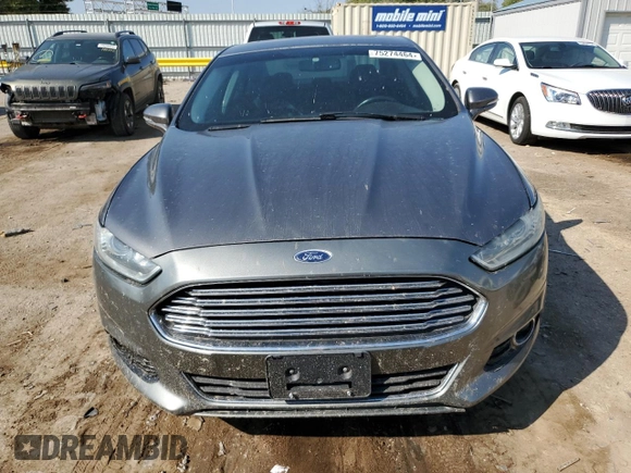 2013 Ford Fusion Titanium with VIN 3FA6P0K92DR112909, listed as a Copart auction lot 75274464 with 154,094 mi miles and Salvage Title. Bid and sale history available at DreamBid. Image 5.