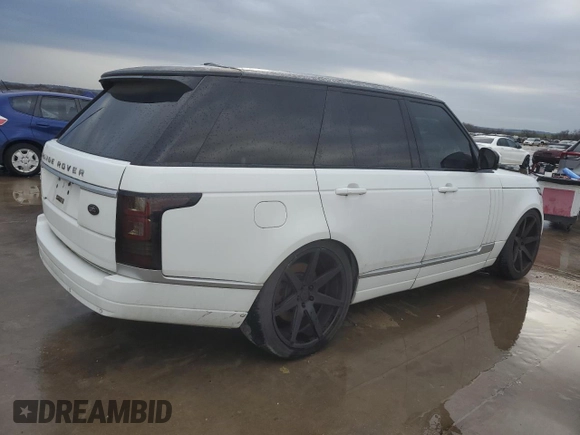 2013 Land Rover Range Rover HSE with VIN SALGS2DF9DA107124, listed as a Copart auction lot 43212385 with 115,923 mi miles and Clean title. Bid and sale history available at DreamBid. Image 3.