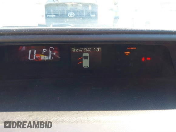 2016 Toyota Prius One with VIN JTDKDTB37G1119948, listed as a IAAI auction lot 41866416 with 68,565 mi miles and . Bid and sale history available at DreamBid. Image 7.