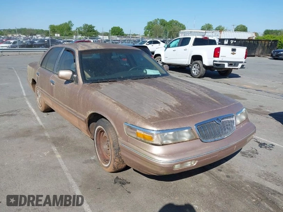 1996 Mercury Grand Marquis GS with VIN 2MELM74W3TX670994, listed as a IAAI auction lot 42052604 with 46,728 mi miles and . Bid and sale history available at DreamBid. Image 1.