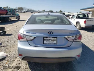 2015 Hyundai Sonata Hybrid Limited with VIN KMHEC4A45FA120820, listed as a Copart auction lot 74912714 with 0 mi miles and Salvage Title. Bid and sale history available at carsss.com. Image 6.