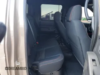 2022 Nissan Frontier Pro-X with VIN 1N6ED1EJ3NN606031, listed as a Copart auction lot 63337253 with 31,947 mi miles and Salvage title. Bid and sale history available at DreamBid. Image 10.