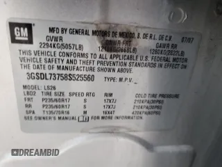 2008 Saturn VUE XR with VIN 3GSDL73758S525560, listed as a Copart auction lot 50168955 with 177,839 mi miles and Salvage Title. Bid and sale history available at carsss.com. Image 13.