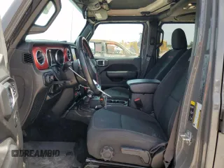 2022 Jeep Wrangler Unlimited Rubicon z VIN 1C4HJXFN6NW166278, wystawiony jako Copart lot #56745075 z przebiegiem 34 418 mil mil oraz Szkoda całkowita • Salvage title. Historia ofert i sprzedaży dostępna na DreamBid. Obrazek 7.