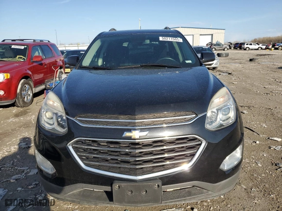 2016 Chevrolet Equinox LT with VIN 2GNALCEK9G6299634, listed as a Copart auction lot 50211565 with 69,665 mi miles and Salvage Title. Bid and sale history available at carsss.com. Image 5.