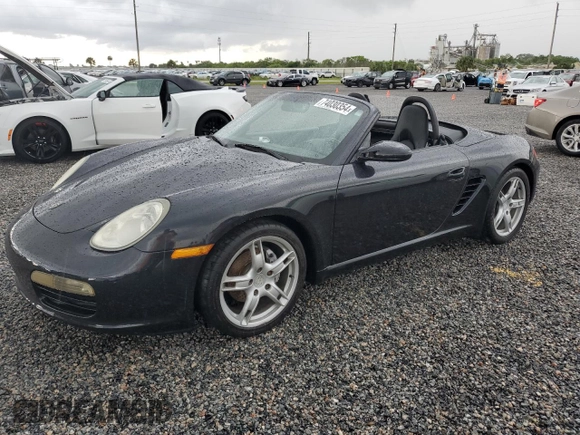 2005 Porsche Boxster z VIN WP0CA298X5U712515, wystawiony jako Copart lot #74030354 z przebiegiem Nie podano mil oraz Szkoda całkowita • Salvage title. Historia ofert i sprzedaży dostępna na DreamBid. Obrazek 1.