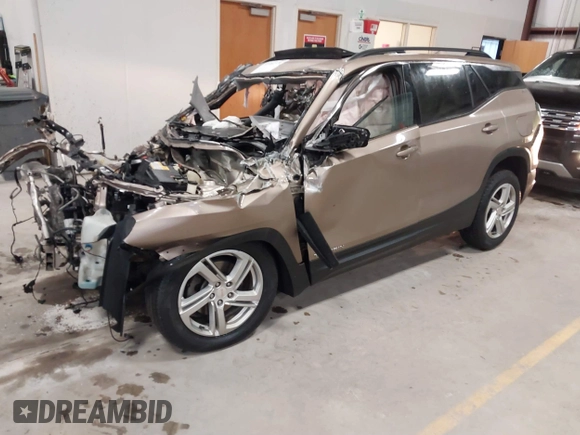2018 GMC Terrain SLE with VIN 3GKALTEX2JL143950, listed as a IAAI auction lot 41482370 with 1 mi miles. Bid and sale history available at carsss.com. Image 16.