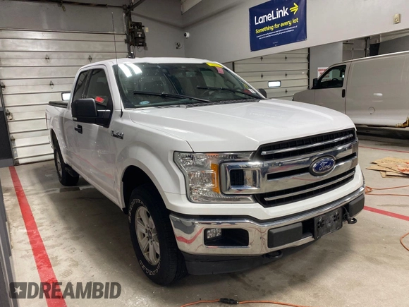 2019 Ford F-150 XL with VIN 1FTEX1EP5KKD76892, listed as a IAAI auction lot 42168550 with 112,837 mi miles. Bid and sale history available at carsss.com. Image 1.
