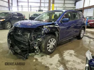 2017 Nissan Rogue SV with VIN KNMAT2MT5HP573152, listed as a Copart auction lot 41816555 with 95,331 mi miles and Non Repairable. Bid and sale history available at carsss.com. Image 1.