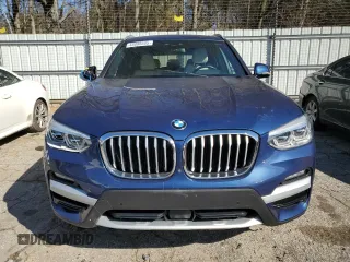 2020 BMW X3 xDrive30i with VIN 5UXTY5C07L9D65002, listed as a Copart auction lot 45898605 with 45,176 mi miles and Salvage Title. Bid and sale history available at DreamBid. Image 5.