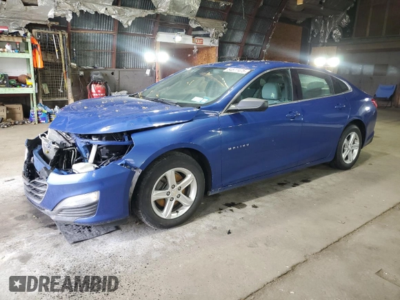 2023 Chevrolet Malibu LS with VIN 1G1ZC5ST3PF234023, listed as a Copart auction lot 54877475 with 46,364 mi miles and Salvage Title. Bid and sale history available at DreamBid. Image 1.