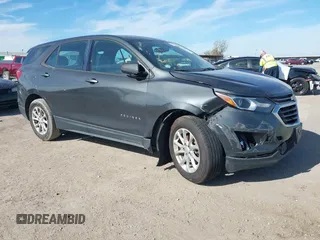 2018 Chevrolet Equinox LS with VIN 2GNAXHEV7J6305532, listed as a IAAI auction lot 41136629 with 180,490 mi miles and . Bid and sale history available at DreamBid. Image 1.