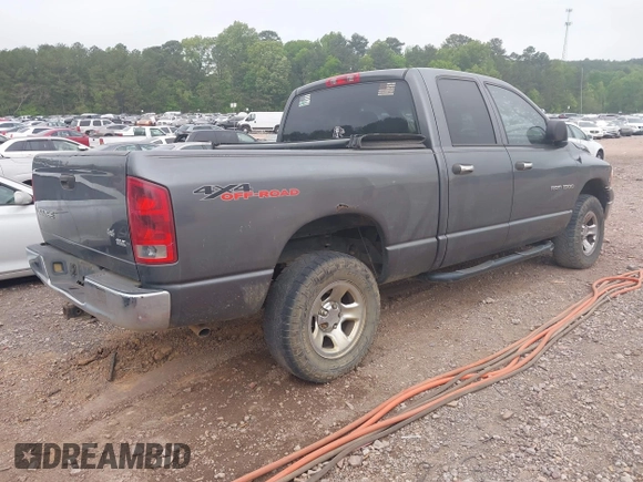 2004 Dodge 1500 SLT with VIN 1D7HU18D44S573214, listed as a IAAI auction lot 42054270 with 376,750 mi miles and . Bid and sale history available at carsss.com. Image 4.