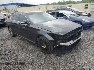2018 Genesis G80 3.8L z VIN KMHGN4JEXJU281179, wystawiony jako Copart lot #53790595 z przebiegiem 119 767 mil mil oraz Szkody całkowita. Historia ofert i sprzedaży dostępna na DreamBid. Obrazek 4.