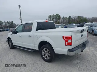 2020 Ford F-150 XL with VIN 1FTEW1C51LFB75537, listed as a IAAI auction lot 41715695 with 76,585 mi miles. Bid and sale history available at carsss.com. Image 3.