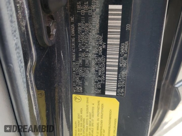 2006 Lexus RX 330 z VIN 2T2GA31U96C048377, wystawiony jako Copart lot #65579655 z przebiegiem Nie podano mil oraz Szkoda całkowita • Salvage title. Historia ofert i sprzedaży dostępna na DreamBid. Obrazek 13.