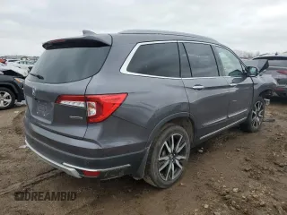 2021 Honda Pilot Touring 8-Passenger with VIN 5FNYF5H91MB023571, listed as a Copart auction lot 81325294 with Not Provided miles and Salvage Title. Bid and sale history available at DreamBid. Image 3.