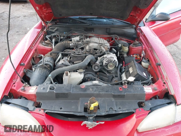 1998 Ford Mustang with VIN 1FAFP4442WF140251, listed as a IAAI auction lot 41230126 with 128,583 mi miles. Bid and sale history available at carsss.com. Image 10.