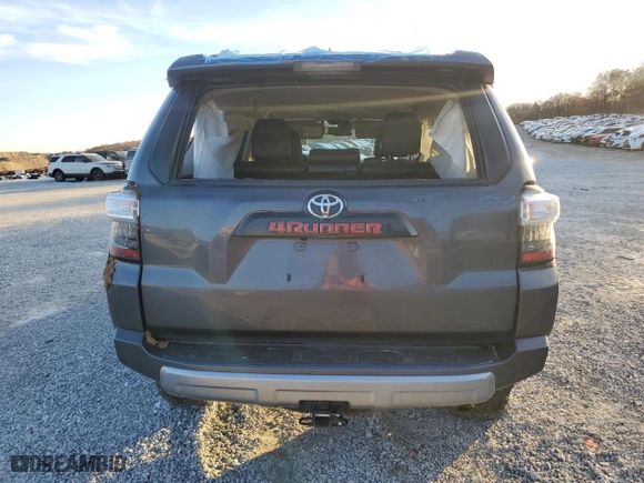 2022 Toyota 4Runner TRD Off Road with VIN JTEPU5JR8N6002155, listed as a Copart auction lot 83081554 with 80,337 mi miles and Salvage Title. Bid and sale history available at carsss.com. Image 6.