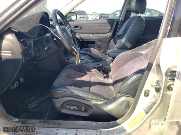 2002 Lexus IS 300 with VIN JTHBD192X20057265, listed as a Copart auction lot 75644484 with 99,875 mi miles and Salvage Title. Bid and sale history available at carsss.com. Image 7.