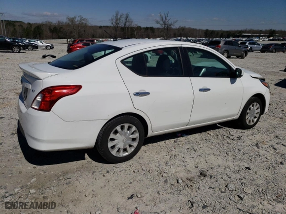 2019 Nissan Versa Sedan SV with VIN 3N1CN7AP6KL831305, listed as a Copart auction lot 49953585 with 130,455 mi miles and Salvage Title. Bid and sale history available at carsss.com. Image 3.