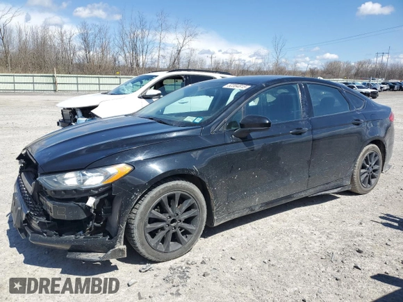 2017 Ford Fusion SE with VIN 3FA6P0H79HR112787, listed as a Copart auction lot 52384815 with 160,110 mi miles and Salvage title. Bid and sale history available at DreamBid. Image 1.