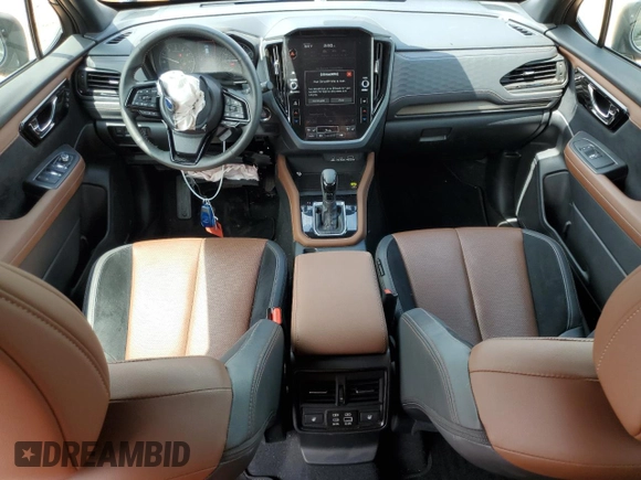 2025 Subaru Forester Touring с VIN JF2SLDTCXSH492278, выставлен на аукционе Copart как лот 59778025 с пробегом 10 447 миль миль и Списание • Salvage title. История ставок и продаж доступна на DreamBid. Изображение 8.