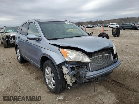 2007 Honda CR-V EX-L with VIN JHLRE48787C003421, listed as a Copart auction lot 51109005 with Not Provided miles and Salvage Title. Bid and sale history available at carsss.com. Image 4.