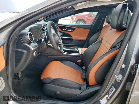 2024 Mercedes-Benz C 300 with VIN W1KAF4HB7RR178065, listed as a Copart auction lot 63899735 with 2,792 mi miles and Salvage title. Bid and sale history available at DreamBid. Image 7.