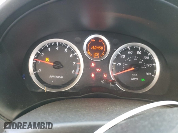 2012 Nissan Sentra 2.0 with VIN 3N1AB6AP0CL621231, listed as a Copart auction lot 61941345 with 150,450 mi miles and Salvage title. Bid and sale history available at DreamBid. Image 9.