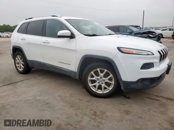 2015 Jeep Cherokee Latitude with VIN 1C4PJLCB8FW712725, listed as a Copart auction lot 55433225 with 85,321 mi miles and Clean Title. Bid and sale history available at carsss.com. Image 4.