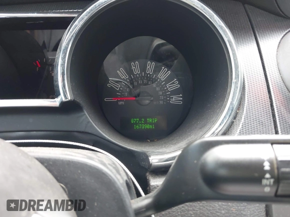 2007 Ford Mustang GT Deluxe with VIN 1ZVHT82H775289013, listed as a IAAI auction lot 42815485 with 167,390 mi miles and . Bid and sale history available at DreamBid. Image 15.