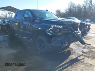 2020 Chevrolet Silverado 1500 LT Trail Boss with VIN 3GCPYFED7LG172161, listed as a IAAI auction lot 41339699 with 91,536 mi miles. Bid and sale history available at carsss.com. Image 1.