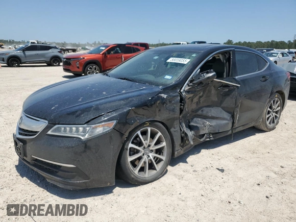 2017 Acura TLX V6 with VIN 19UUB2F30HA002931, listed as a Copart auction lot 56659055 with 110,209 mi miles and Salvage title. Bid and sale history available at DreamBid. Image 1.