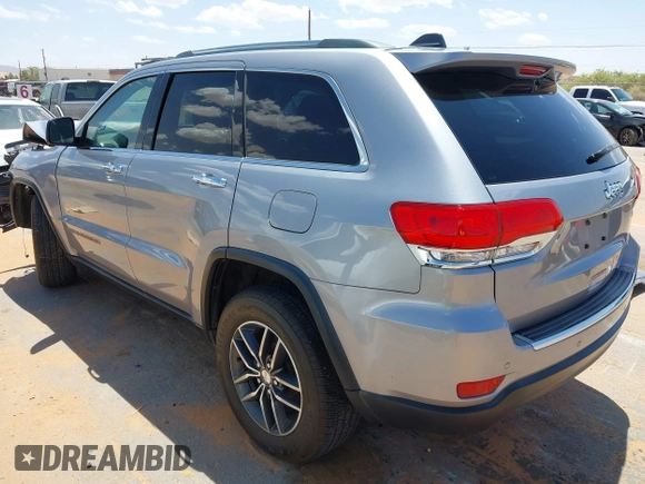 2018 Jeep Grand Cherokee Limited with VIN 1C4RJEBG9JC369953, listed as a IAAI auction lot 42174372 with 125,660 mi miles and . Bid and sale history available at DreamBid. Image 3.