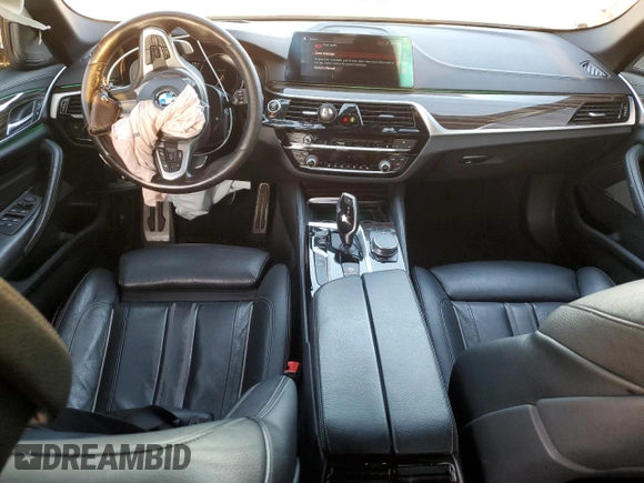 2017 BMW 5 Series 540i with VIN WBAJE5C33HG914381, listed as a Copart auction lot 82557424 with 193,882 mi miles and Salvage Title. Bid and sale history available at carsss.com. Image 8.
