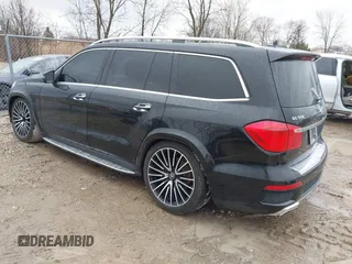 2014 Mercedes-Benz GL-Class GL 550 with VIN 4JGDF7DE1EA274612, listed as a IAAI auction lot 41710174 with 105,094 mi miles. Bid and sale history available at carsss.com. Image 3.