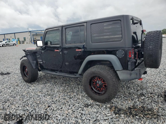 2018 Jeep Wrangler Unlimited Sport S with VIN 1C4BJWDG0JL818800, listed as a Copart auction lot 56648505 with 114,011 mi miles and Salvage Title. Bid and sale history available at DreamBid. Image 2.