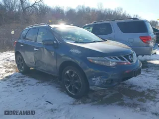 2013 Nissan Murano SL with VIN JN8AZ1MW9DW304806, listed as a IAAI auction lot 41336681 with 217,614 mi miles. Bid and sale history available at carsss.com. Image 1.