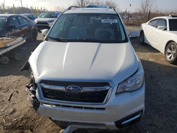 2017 Subaru Forester Premium with VIN JF2SJAGC2HH530562, listed as a Copart auction lot 48082595 with 111,907 mi miles and Salvage Title. Bid and sale history available at carsss.com. Image 5.
