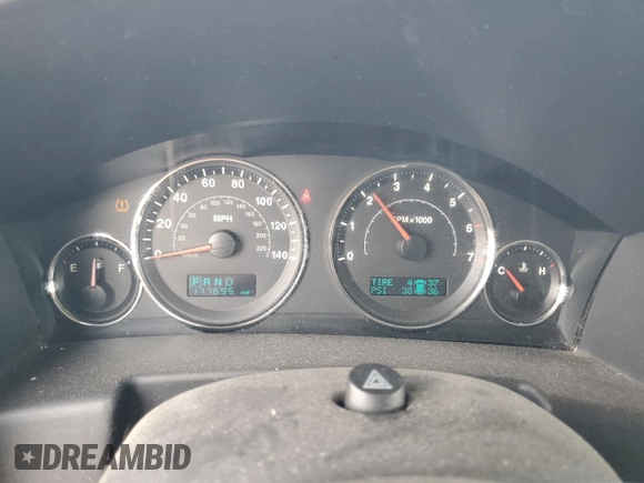 2007 Jeep Commander Limited z VIN 1J8HH58N17C673664, wystawiony jako Copart lot #65282184 z przebiegiem 177 695 mil mil oraz Szkoda całkowita • Salvage title. Historia ofert i sprzedaży dostępna na DreamBid. Obrazek 9.